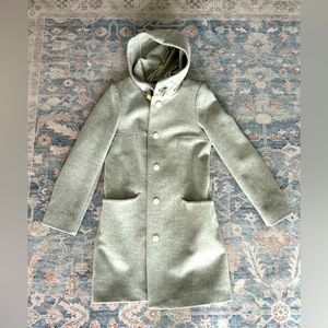 Grey Babaton Pearce Wool Coat